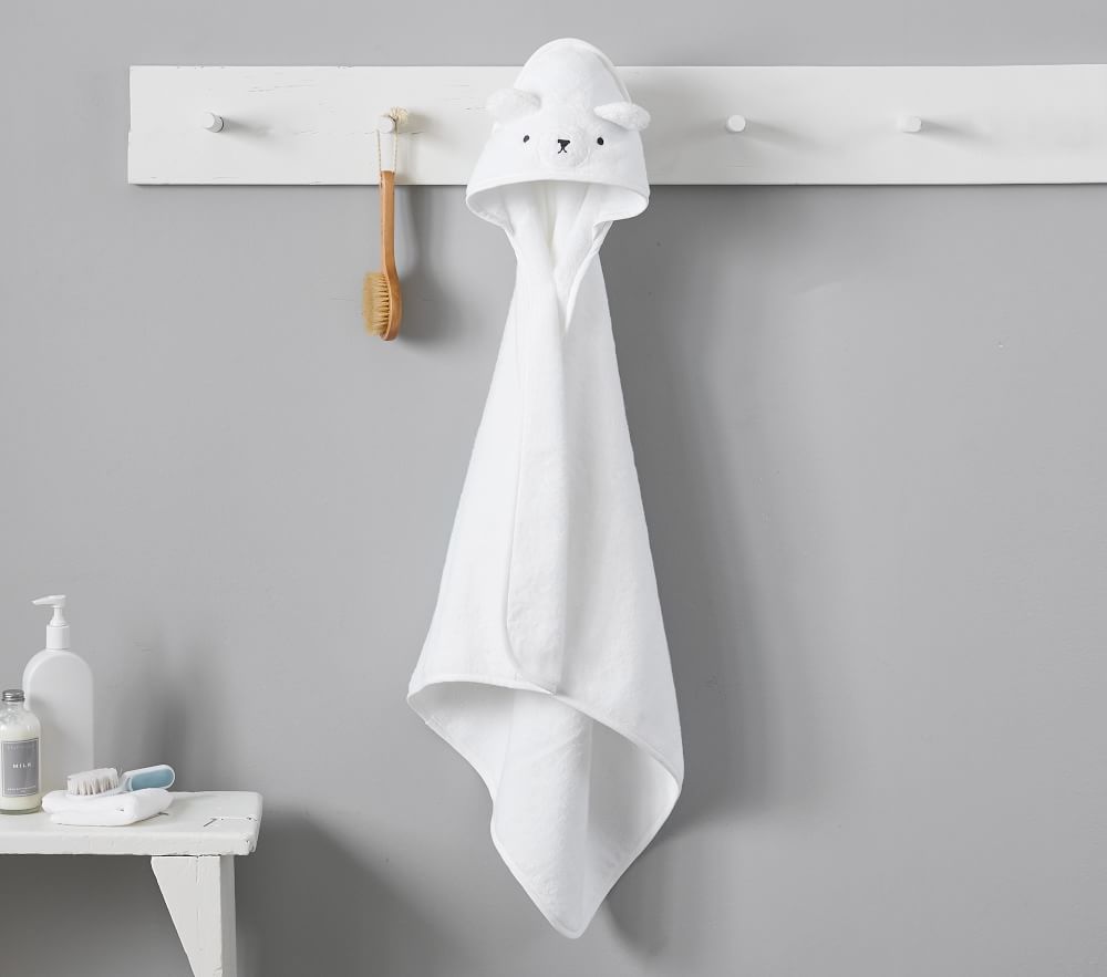 Super Soft Bear Hooded Towel and Washcloth